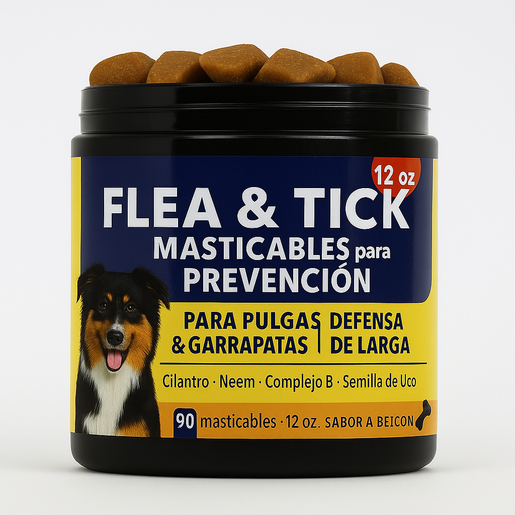 Pawfect® | Masticables para perros con prevención contra pulgas y garrapatas | 340g
