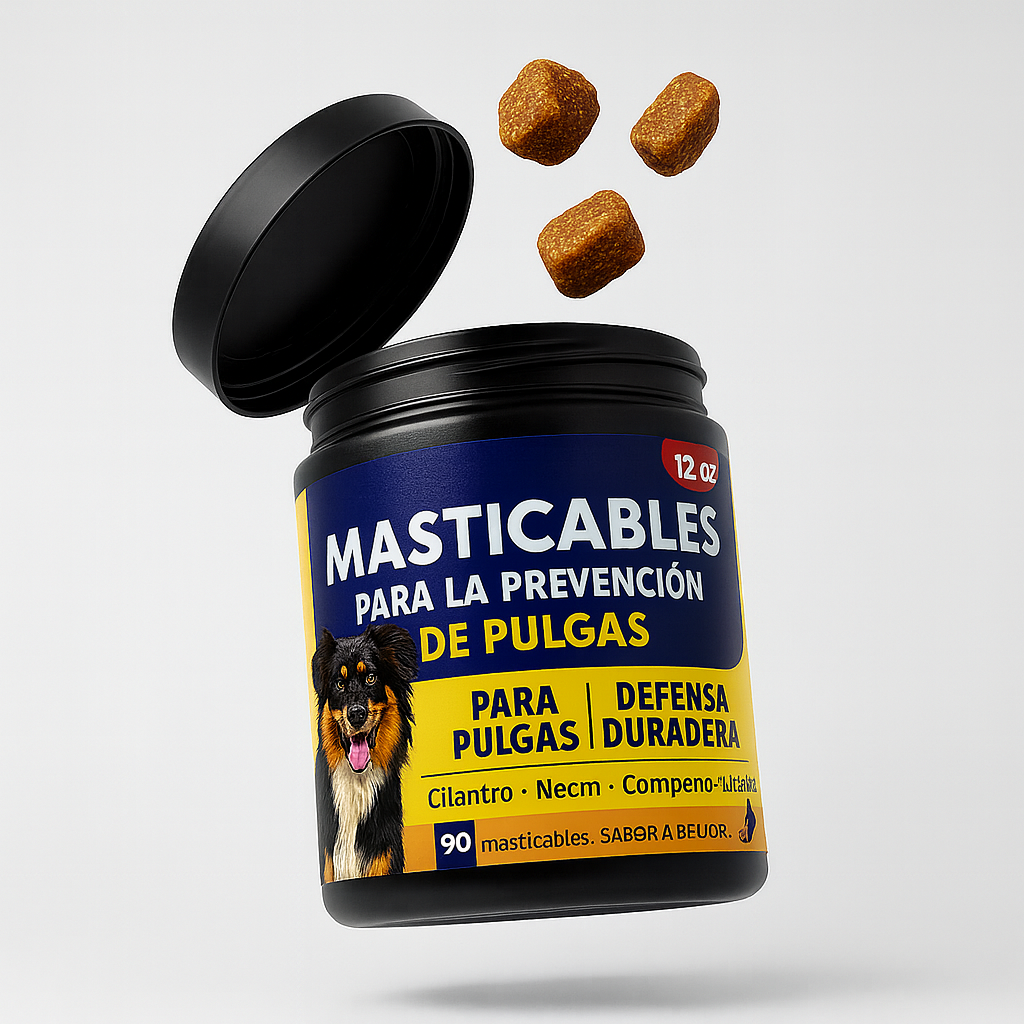 Pawfect® | Masticables para perros con prevención contra pulgas y garrapatas | 340g